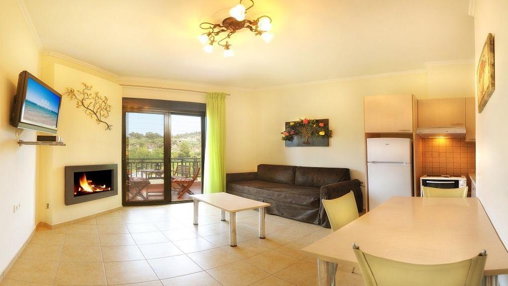 Avra Apartments Neos Marmaras Habitación foto
